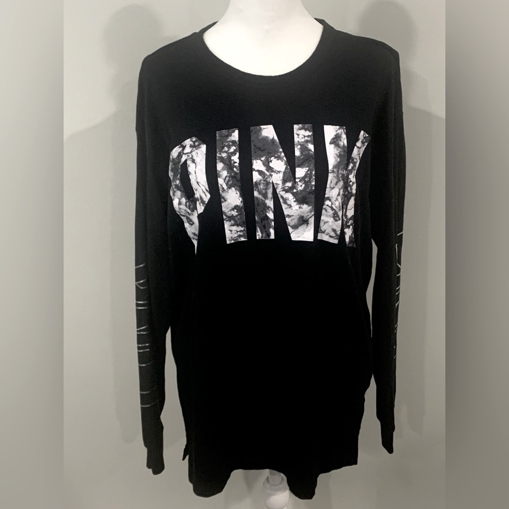 VS PINK long sleeve shirt with open back detail